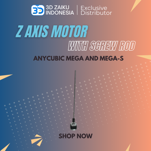 Anycubic Mega and Mega-S Z Axis Motor with Screw Rod
